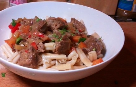 Beef Stroganoff